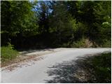 Zaplana (Prezid) - Koča na Planini nad Vrhniko